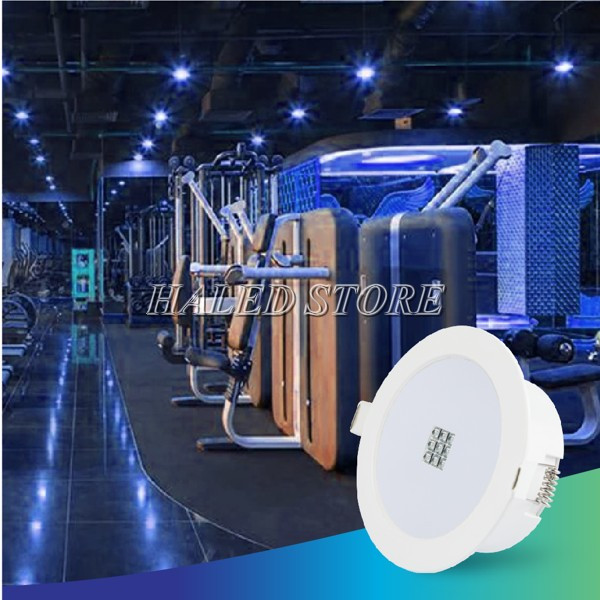 Đèn LED âm trần HLRD AT21.UV 90-7 chiếu sáng phòng khách