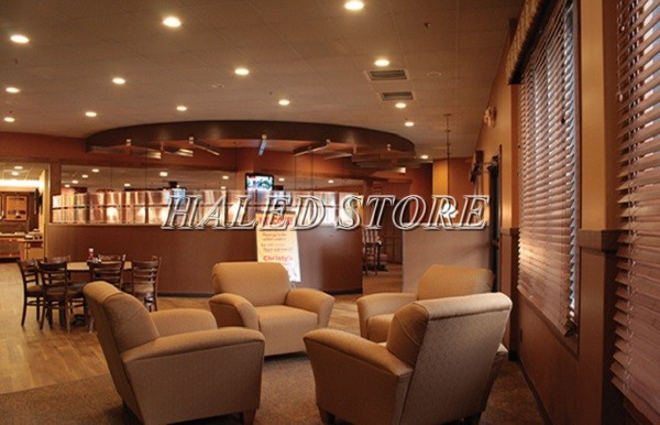 Đèn LED âm trần RDDA AT04 155-25 chiếu sáng nhà hàng