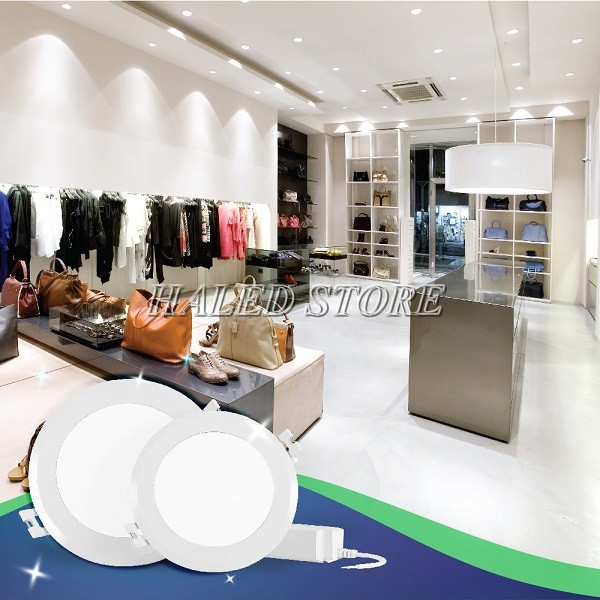 Đèn LED âm trần RDDA AT06.V2 90-7 chiếu sáng cửa hàng