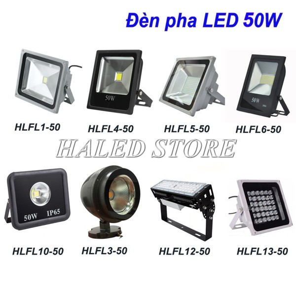 Đèn LED cao áp pha 50w HALEDCO