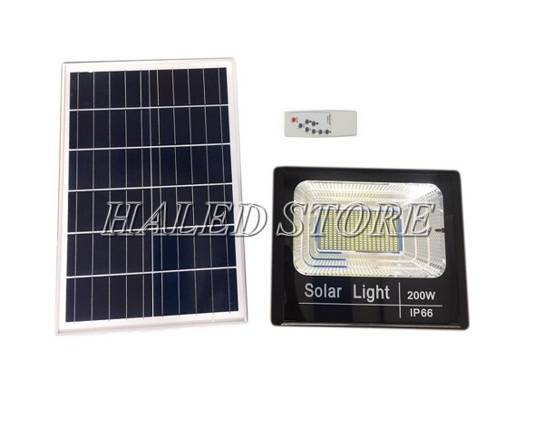 Đèn pha cao áp năng lượng mặt trời 200w