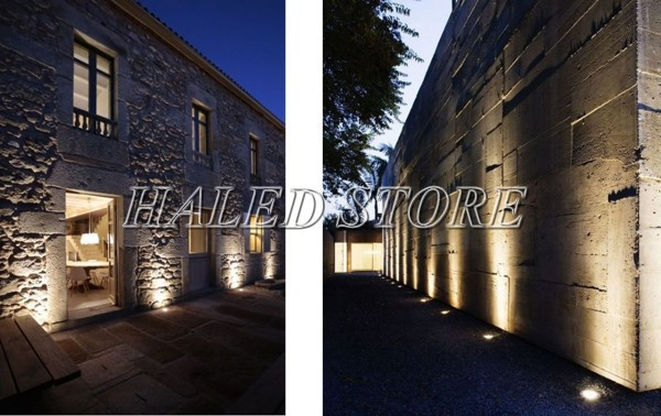 Ứng dụng chiếu sáng của đèn LED âm đất HLDAUG2-5 RGB