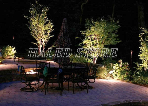 Ứng dụng của đèn LED âm đất HLDAUG2-12 rgb