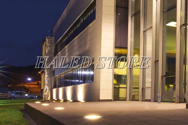 Ứng dụng chiếu sáng của đèn LED âm đất HLDAUG4-16