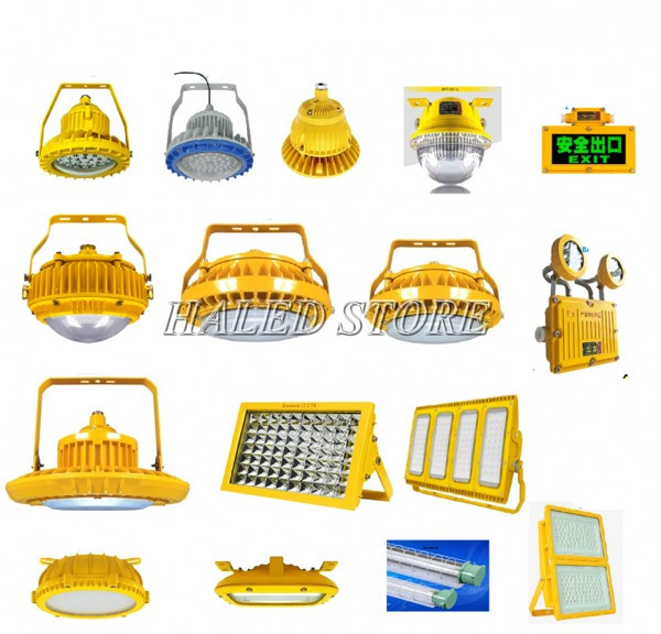 Các mẫu đèn chống cháy nổ HALEDCO chiếu sáng nhà xưởng