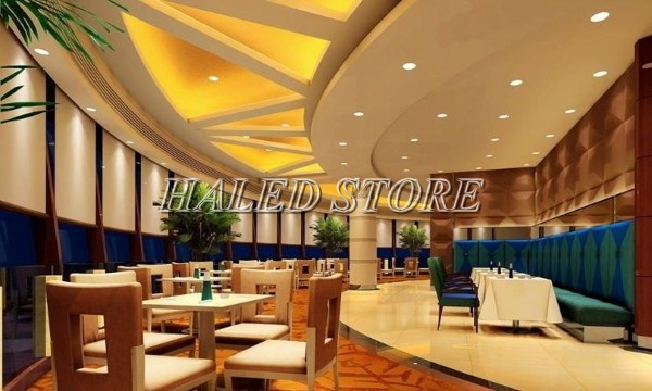 Đèn LED âm trần HLDQ MEGA-12 chiếu sáng nhà hàng