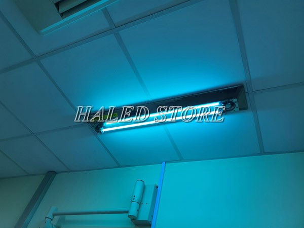 Đèn UV phòng sạch lắp đặt trên trần