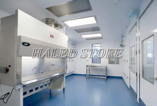 Lắp đặt đèn phòng sạch ốp trần