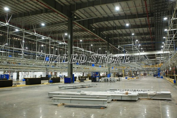 Ứng dụng của chip LED 200w chiếu sáng nhả xưởng