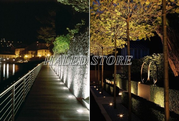 Ứng dụng của đèn LED âm đất HLDAUG4-50