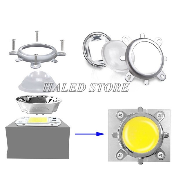 Ứng dụng sản xuất đèn LED của chip LED Reflector
