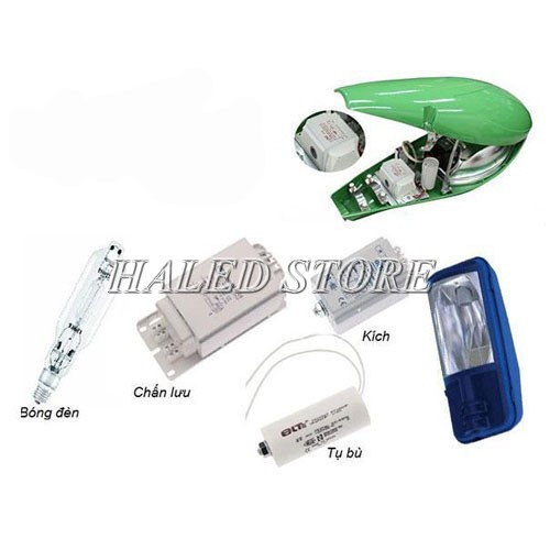 Cấu tạo của đèn cao áp truyền thống