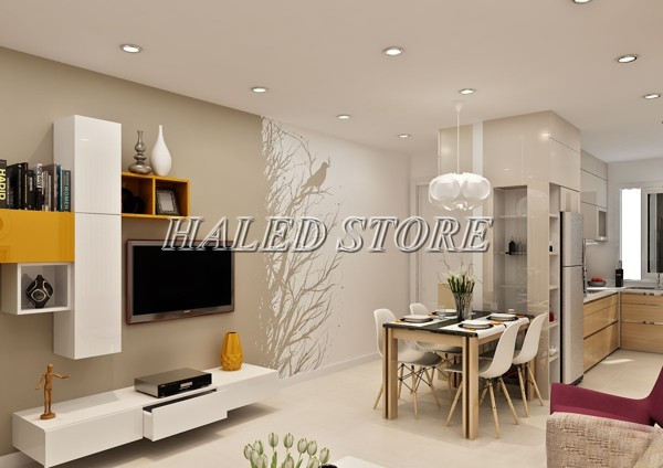 Đèn LED âm trần HLDQ VENUS-12 bừng sáng không gian phòng khách