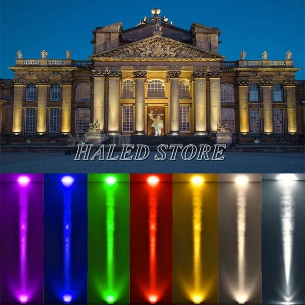 Đèn LED rọi cột chiếu hắt quảng trường