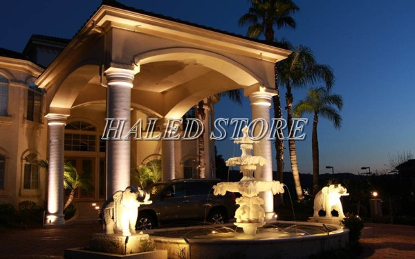 Đèn LED rọi cột ứng dụng chiếu hắt cột, tượng đẹp mắt
