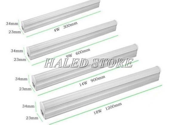 Phân loại đèn tuýp LED công nghiệp theo kiểu dáng