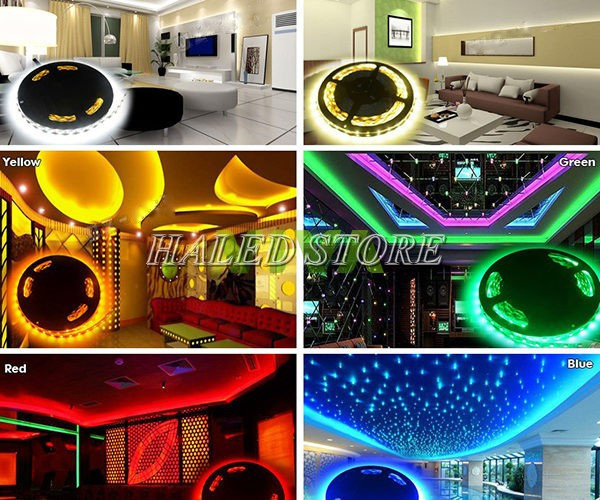 Ứng dụng chiếu sáng trang trí của chip LED 5V cuộn