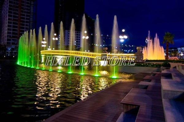 Ứng dụng của đèn LED âm nước HLDAUW5-3