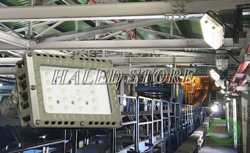 Ứng dụng chiếu sáng của đèn cao áp chống cháy nổ pha LED