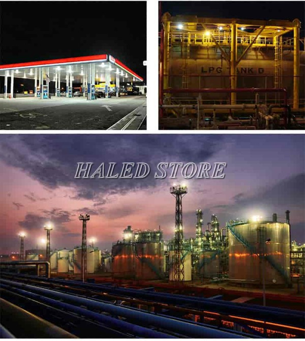 Ứng dụng của đèn LED chống cháy nổ HLDAEPS1-150