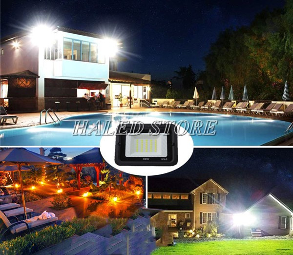 Ứng dụng của đèn pha LED cao áp 30w