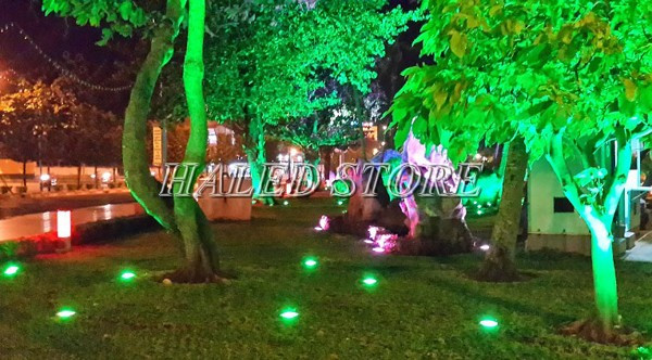 Ứng dụng của đèn LED âm trần HLDAUG2-4 RGB