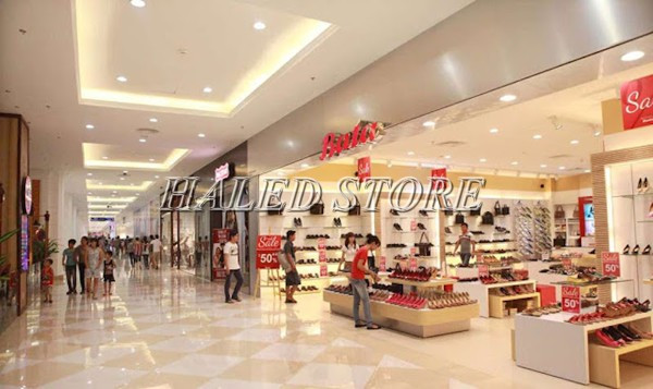 Đèn LED âm trần HLDH DFA0091-9 chiếu sáng trung tâm thương mại
