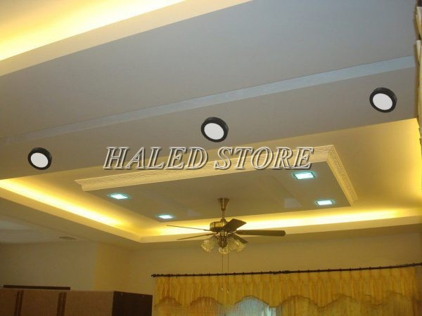 Ứng dụng của đèn LED ốp trần HLDAOT1-3-6