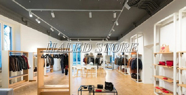 Đèn LED rọi ray trang trí shop thời trang