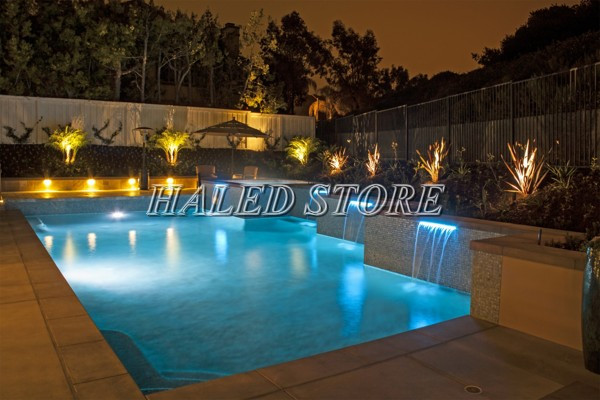 Ứng dụng chiếu sáng của đèn LED hồ bơi HLDAUWP4-18