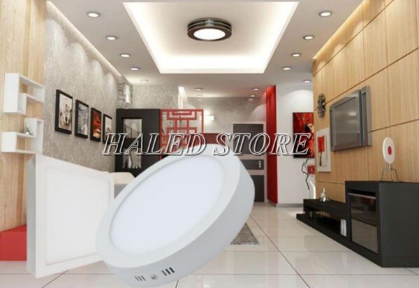 Ứng dụng lắp đặt hiệu quả của đèn LED ốp trần HLDAOT1-3-6 RGB