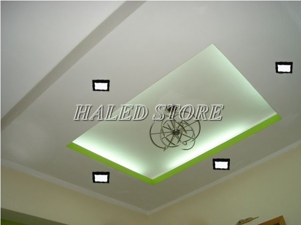 Đèn LED ốp trần HLDAOV1-3-12 chiếu sáng dân dụng bắt mắt