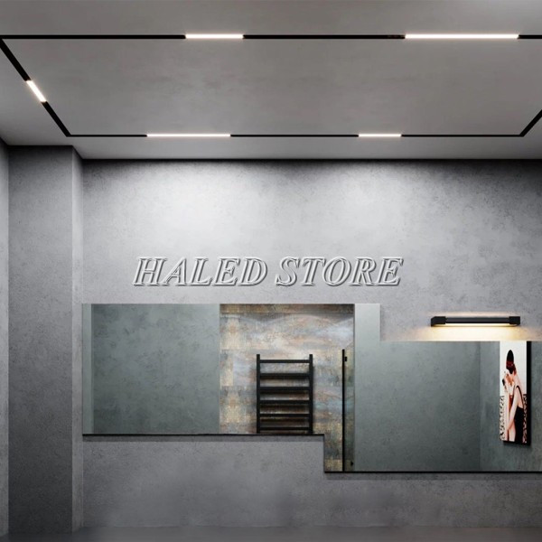 Kiểu dáng đèn LED roi ray HLDASLD7-30