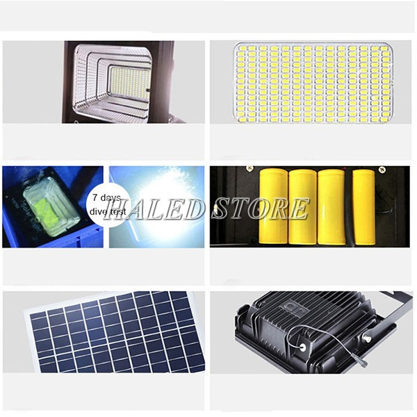 Cấu tạo của đèn pha năng lượng mặt trời HLDAFL6-20