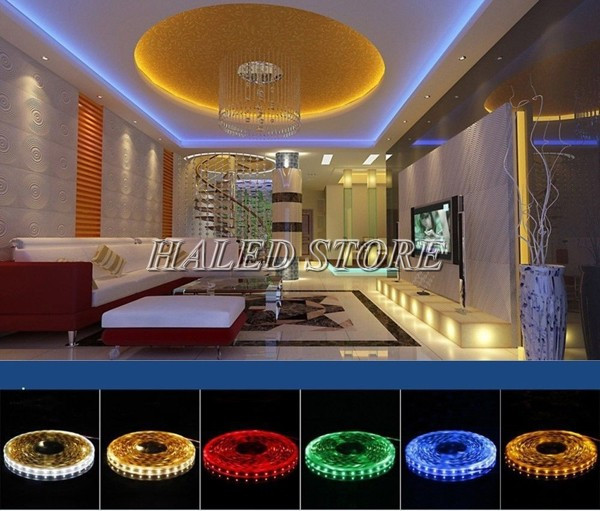 LED dây IP65 có thể sử dụng trang trí nội thất và ngoại thất