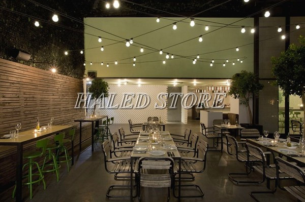 Ánh sáng đèn LED giúp bừng sáng không gian