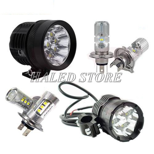 Các mẫu đèn pha LED dùng cho xe máy được sử dụng phổ biến