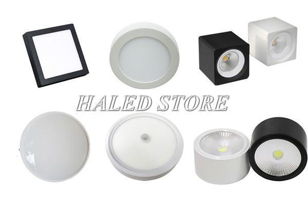 Các mẫu đèn LED ốp trần thạch cao HALEDCO bán chạy