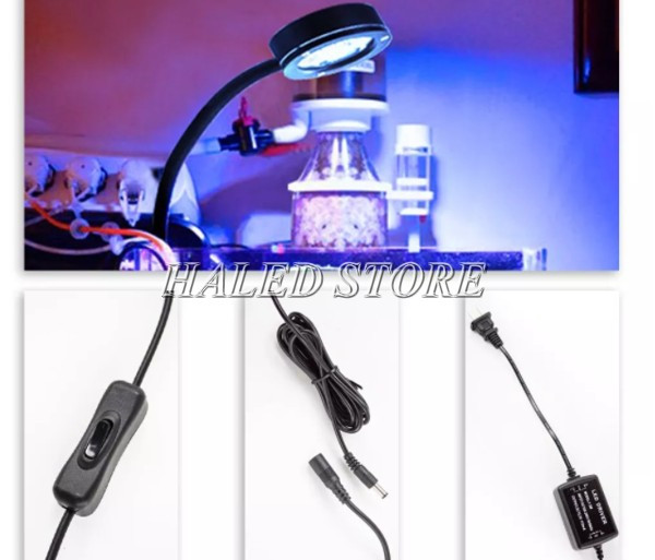 Đèn bể cá sử dụng công tắc bật/tắt