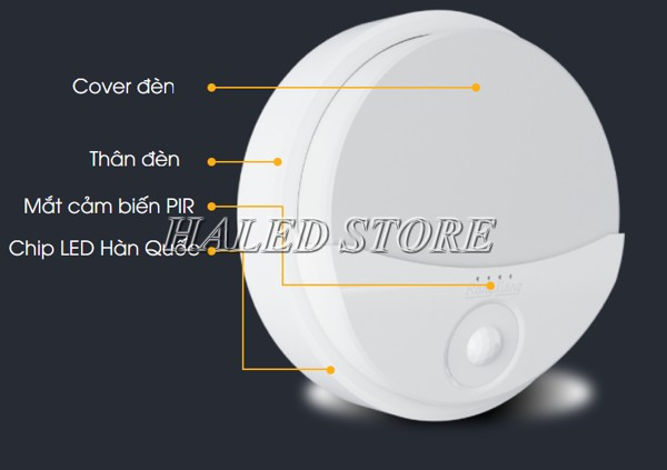 Cấu tạo đèn cảm biến cầu thang