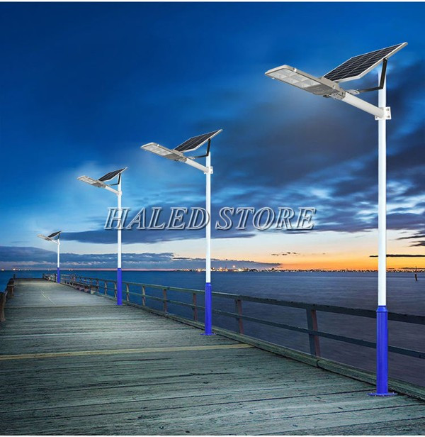 Đèn đường năng lượng mặt trời HLDAMTS1-200 chiếu sáng ngoài trời