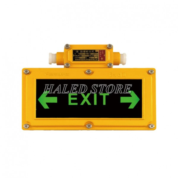 Đèn thoát hiểm chữ Exit và mũi tên 2 chiều