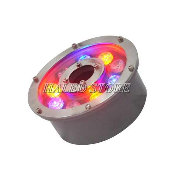 Kiểu dáng đèn bánh xe lắp đặt âm nước