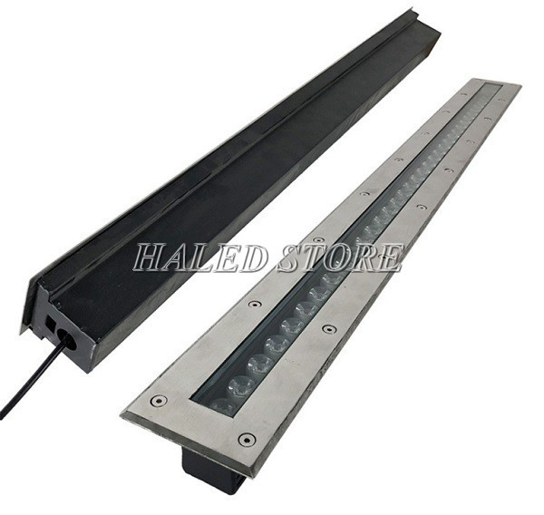 Mẫu đèn LED âm sàn hình chữ nhật