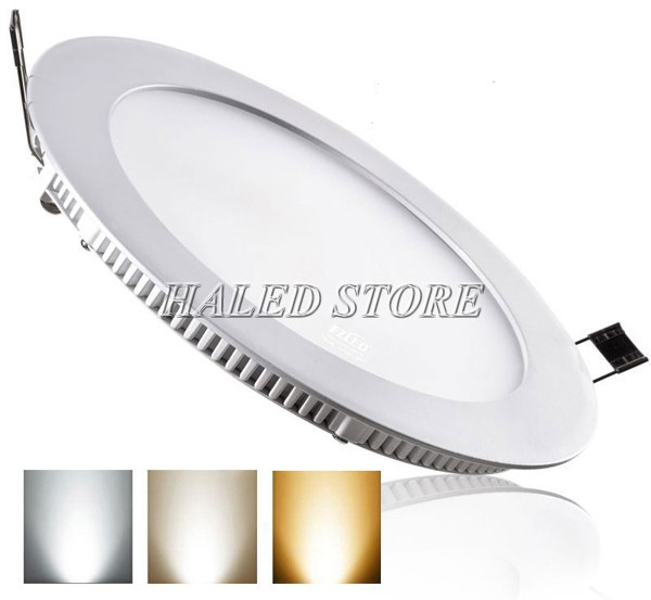 Đèn LED siêu mỏng âm trần 3 màu 12W