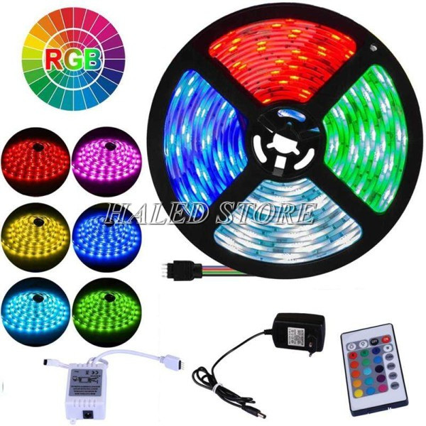Đèn LED dây đổi màu bằng điều khiển