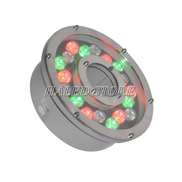 Đèn bánh xe chiếu sáng hồ cá Koi