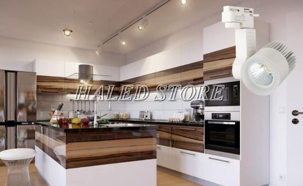 Đèn LED ray trượt chiếu sáng nội thất