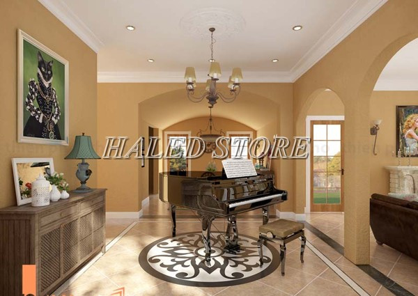 Mẫu đèn thả trần phong cách địa trung hải