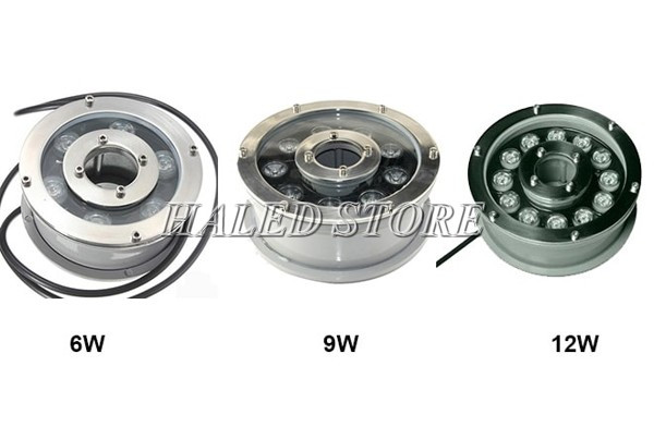 3 công suất bán chạy của đèn âm nước bánh xe